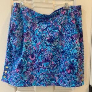 Lilly Pulitzer Women's Monica Side Snap Skort